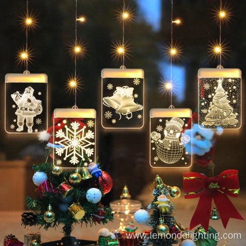 Christmas Decoration New Year Gift Festival Garland Lamp